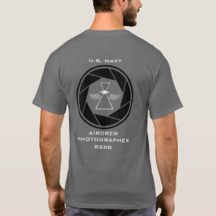 Navy Aircrew Photographer T-Shirt with IFGA 8288