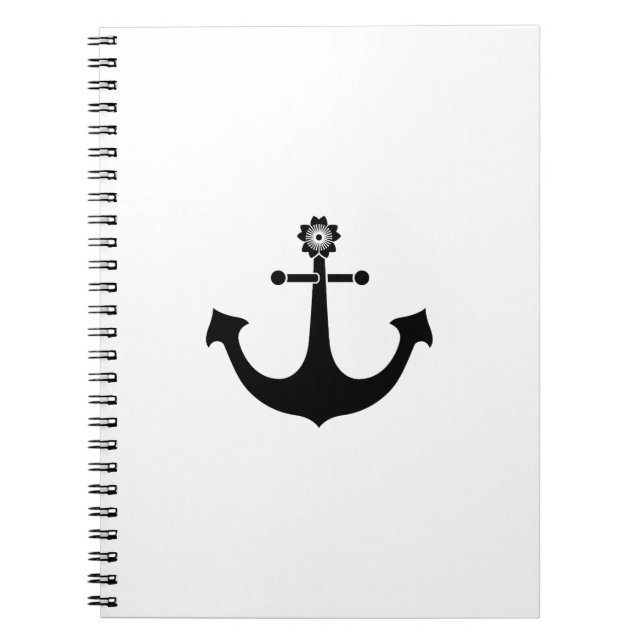 Navy anchor notebook (Front)