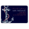 Navy and Coral Anchor Beach Save The Date