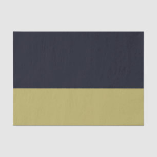 Navy and Gold 10lb Tissue Paper