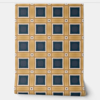 Navy and Gold Geometric Elegance