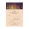 Navy and Gold Wedding String Lights RSVP