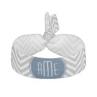 Navy and Grey Chevron Pattern