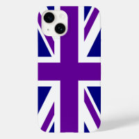 Navy and Purple Union Jack