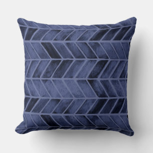 Navy Arrow Watercolor  Cushion