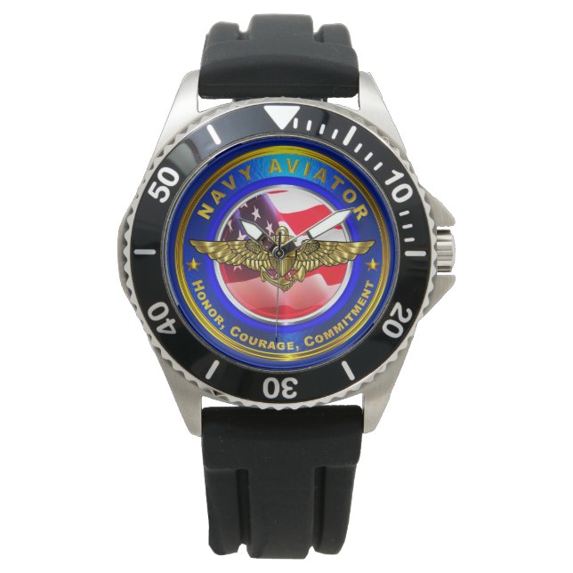 Navy Aviator Watch (Front)