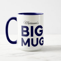 Navy Big Mug | Huge Mug | Script Custom Name