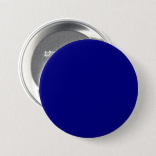 Navy Blue 000080 Colour - Add a Name Option 7.5 Cm Round Badge