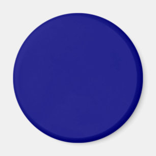 Navy Blue 000080 Colour - Add a Name Option Magnet