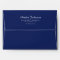 Navy Blue 5 x 7 Pre-Addressed Envelopes