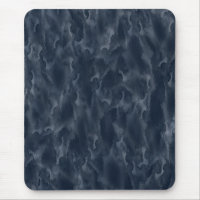 Navy Blue Abstract Watercolor Stain Elegant Chic
