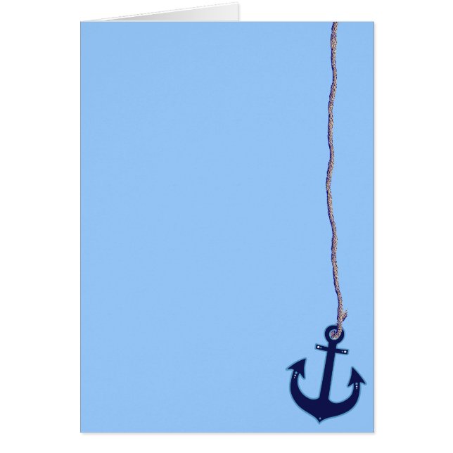 navy blue anchor (Front)