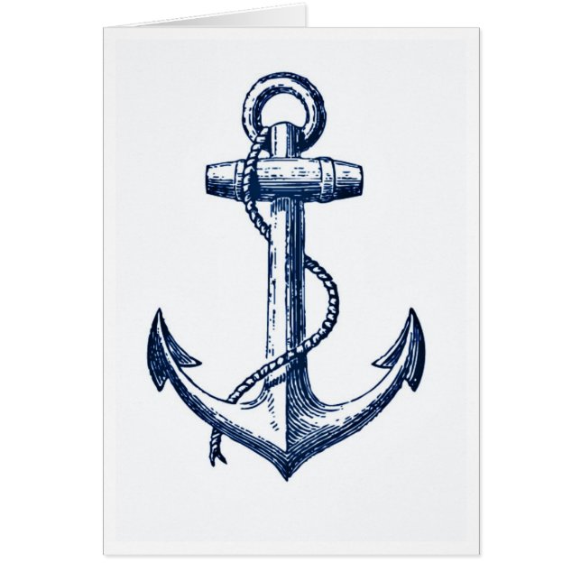 Navy Blue Anchor (Front)