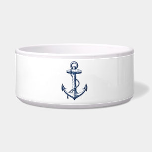 Navy Blue Anchor