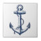 Navy Blue Anchor