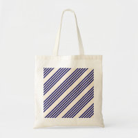 Navy blue and beige five stripes pattern