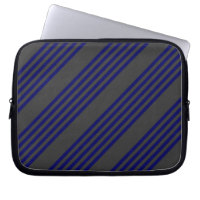 Navy blue and charcoal five stripes pattern