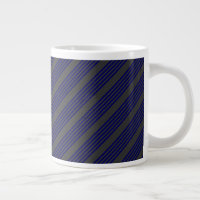 Navy blue and charcoal five stripes pattern