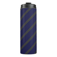 Navy blue and charcoal five stripes pattern