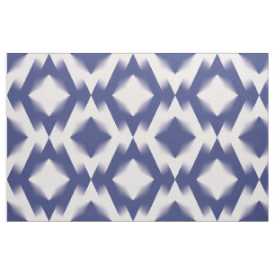 Navy Blue and Pink Diagonal Color Block Ombre Fabric