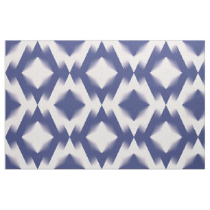 Navy Blue and Pink Diagonal Colour Block Ombre Fabric