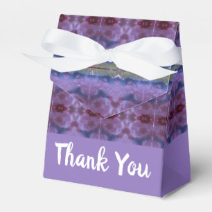 Navy Blue and Purple Favour Box