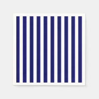 Navy blue and white candy stripes