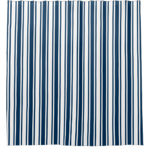 Navy And White Stripe Shower Curtains, Navy And White Striped Curtains Uk
