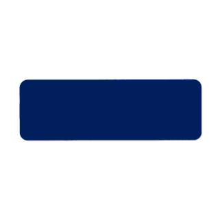 Navy blue background blank custom label