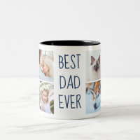 Navy Blue | Best DadEver Custom Photo Mug