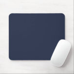 Navy Blue Blue Mouse Mat<br><div class="desc">This dark shade of the world's most popular colour was once called marine blue and has been used by the British Navy since the eighteenth century. Navy blue represents trust and stability and is less attention-seeking than lighter shades of blue. Navy blue is conservative and evokes feelings of tradition and...</div>