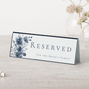 Navy Blue Botanical Wedding