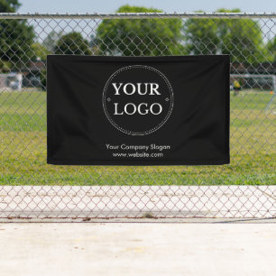 Navy Blue Business Corporate Logo Professional Banner