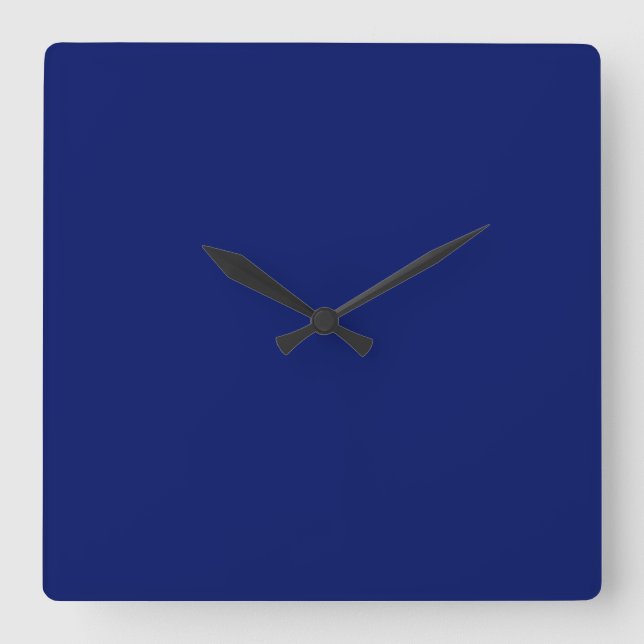Navy Blue Clock (Front)