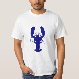Navy Blue Coastal Lobster T-Shirt