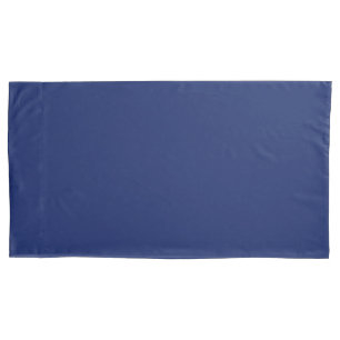 Navy Blue colour Easily Customise This Pillowcase