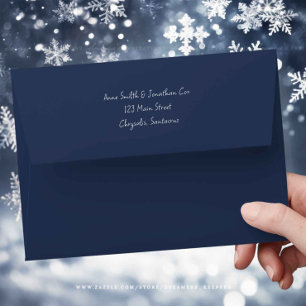 Navy Blue Envelope A7 Size For 5"x7" Card