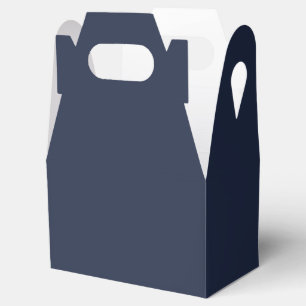 Navy Blue Favour Box