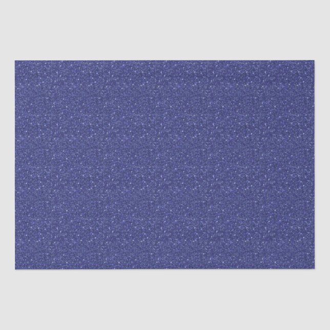 Navy Blue Glitter Tissue Paper (Front)