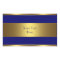 Navy Blue Gold Address Envelope Seal Labels