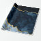 Navy Blue & Gold Foil Agate Marble