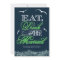 Navy Blue & Green Nautical Wedding Invitations