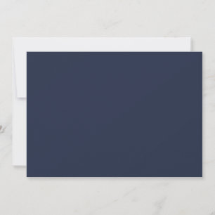 Navy Blue Invitation
