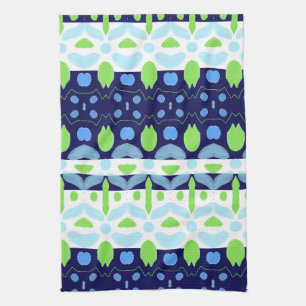 Navy Blue Kitchen Tea Towel