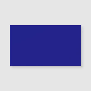 Navy Blue Magnetic Business Card