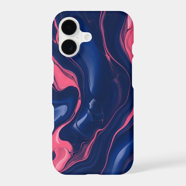 navy blue mixture of colors with rose pink (Back)