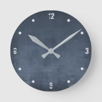 Navy Blue Modern Rustic Elegant Abstract