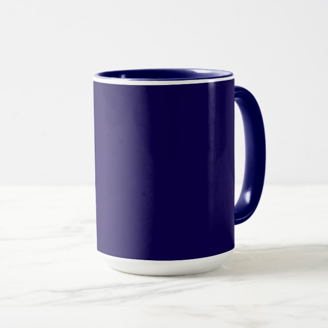 Navy Blue Mug (Front Right)