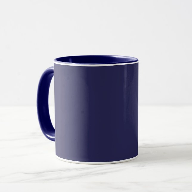 Navy Blue Mug (Front Left)
