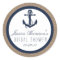 Navy Blue Nautical Anchor Bridal Shower Stickers